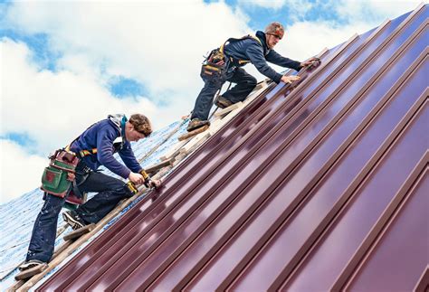 replacing a metal roof